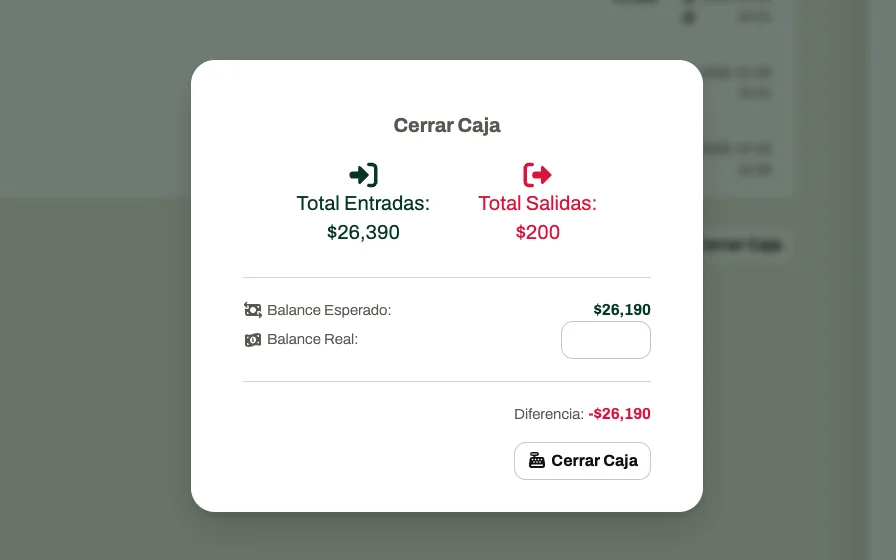 Panqo — Cierra tu caja sin dolores de cabeza